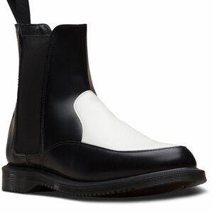 Dr. Marten Aimelya Kensington Black White Chelsea